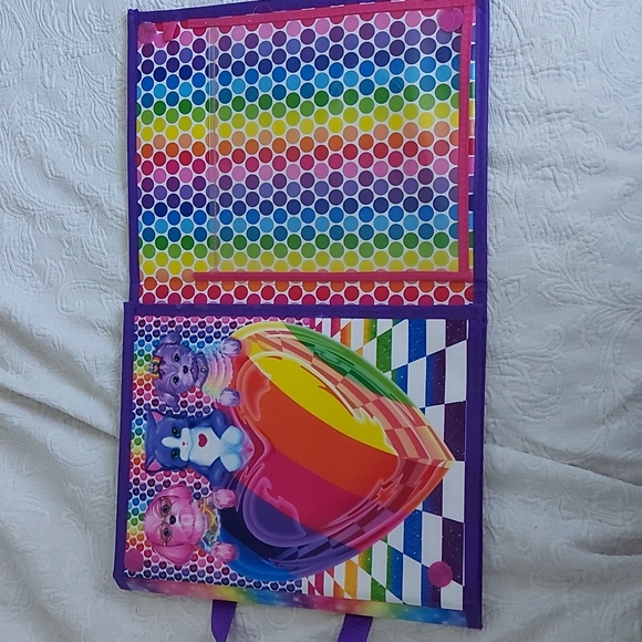 Never used Lisa Frank Trifold Binder 2016 - Picture 2 of 3